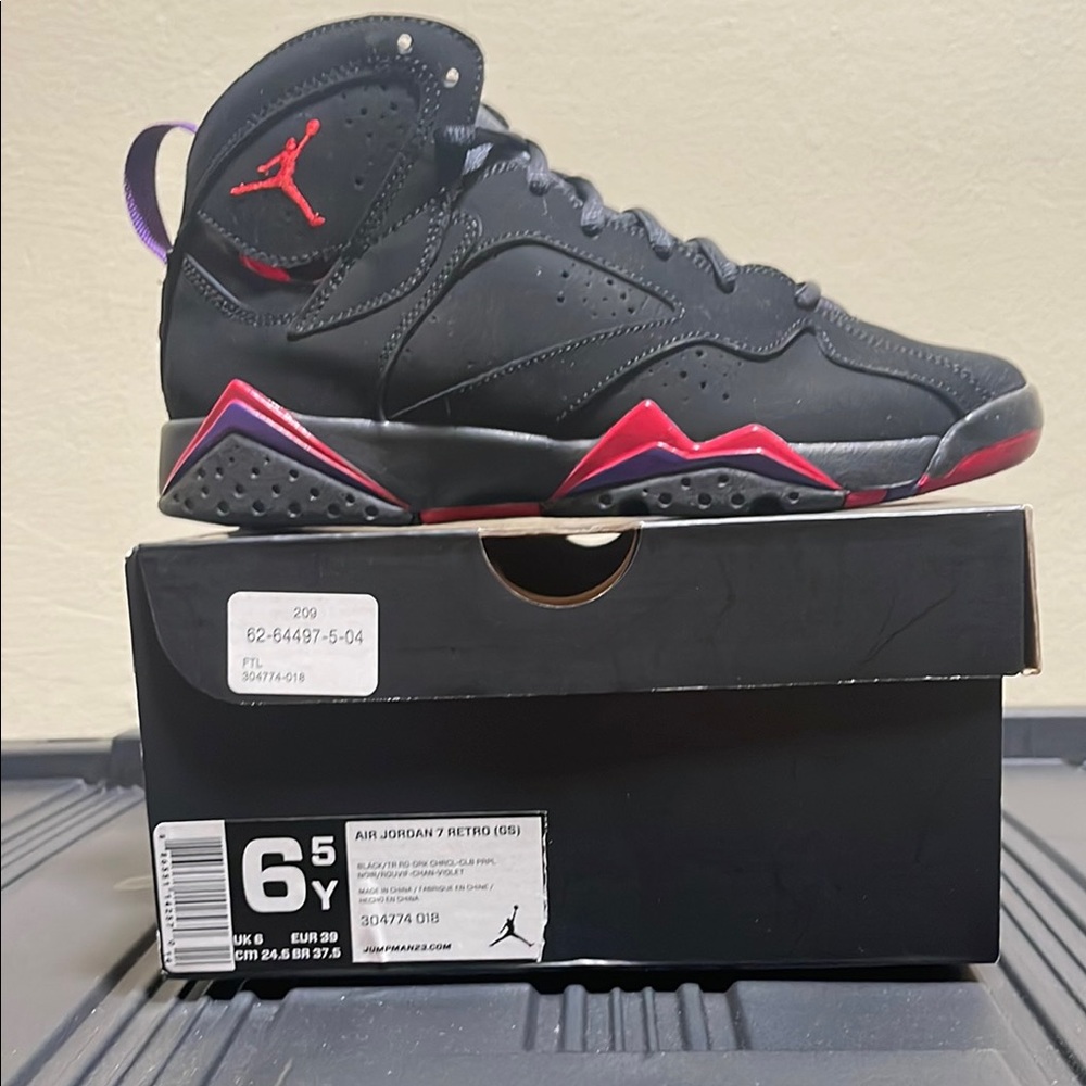 Jordan Sneakers with Red and Black Accents